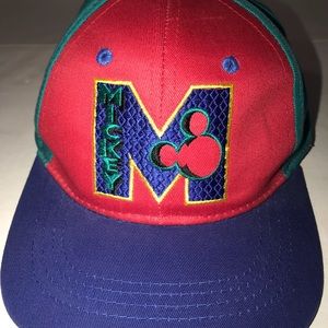 Mickey Mouse Vintage Kids Disney Snap Back Hat